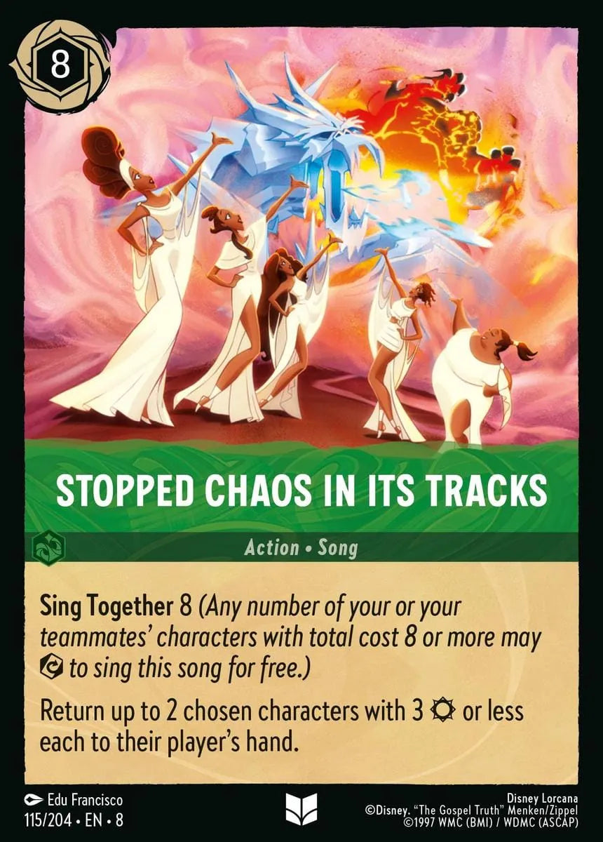 8JAF - 115 - Stopped Chaos in its Tracks