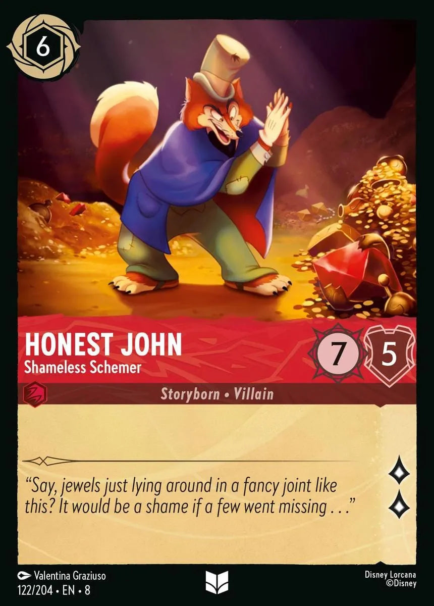 8JAF - 122 - Honest John - Shameless Schemer