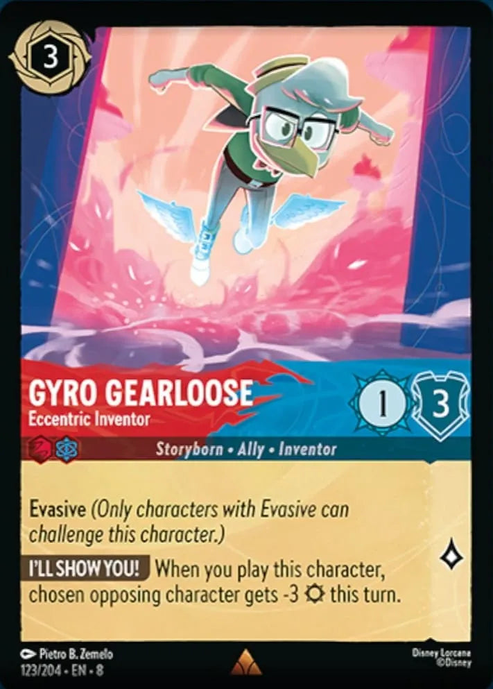 8JAF - 123 - Gyro Gearloose - Eccentric Inventor