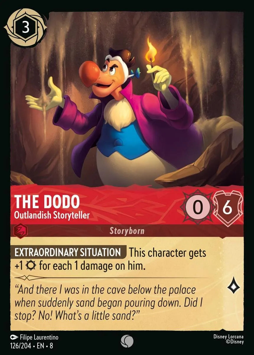 8JAF - 126 - The Dodo - Outlandish Storyteller