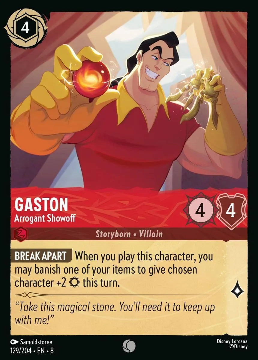 8JAF - 129 - Gaston - Arrogant Showoff