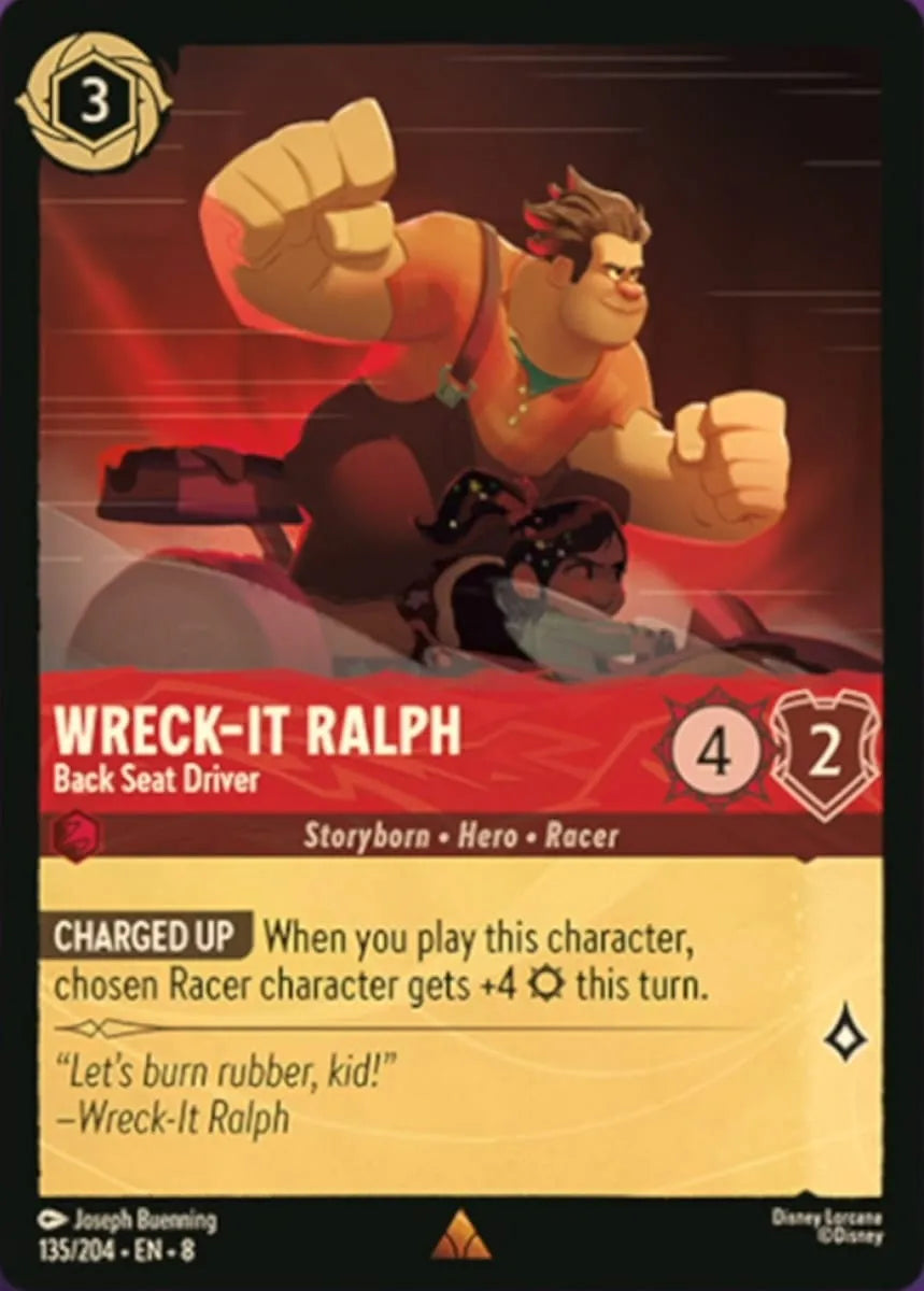 8JAF - 135 - Wreck-It Ralph - Back Seat Driver