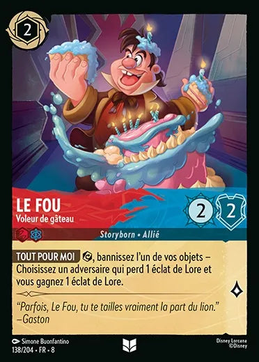 8JAF - 138 - LeFou - Cake Thief