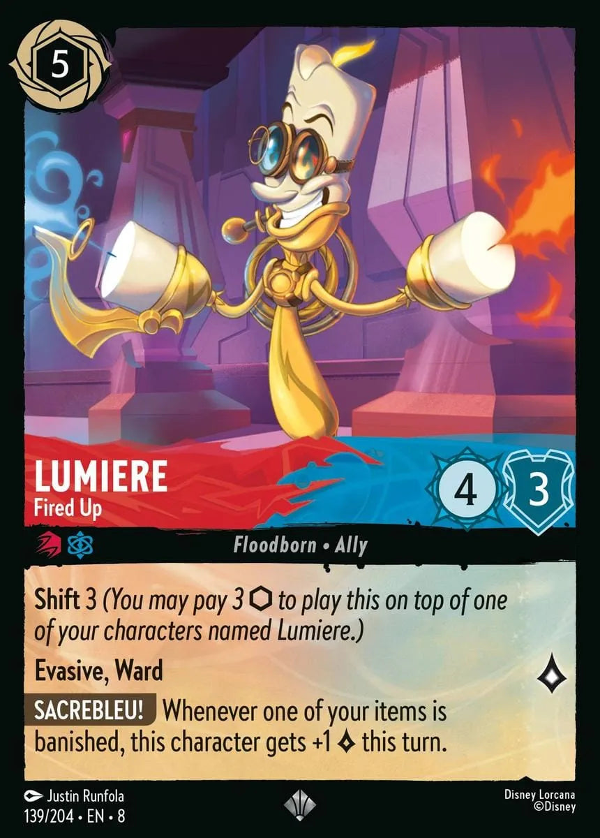 8JAF - 139 - Lumiere - Fired Up