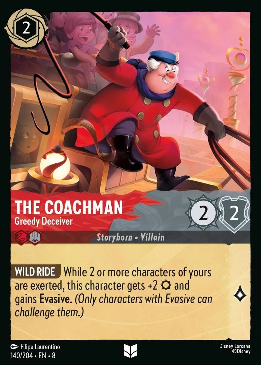 8JAF - 140 - The Coachman - Greedy Deceiver