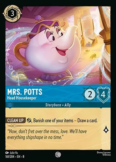 8JAF - 161 - Mrs.Potts - Head Housekeeper