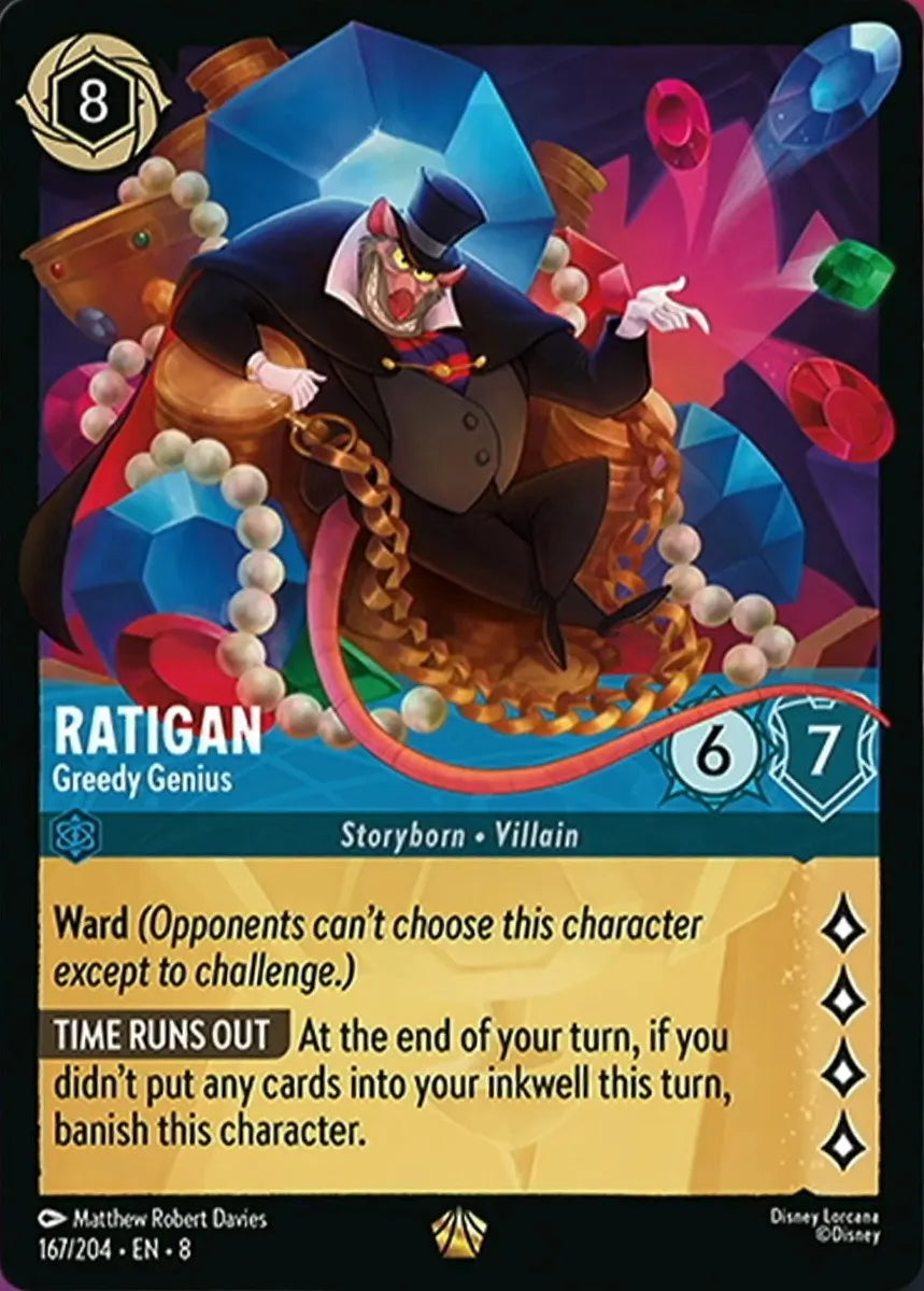 8JAF - 167 - Ratigan - Greedy Genius