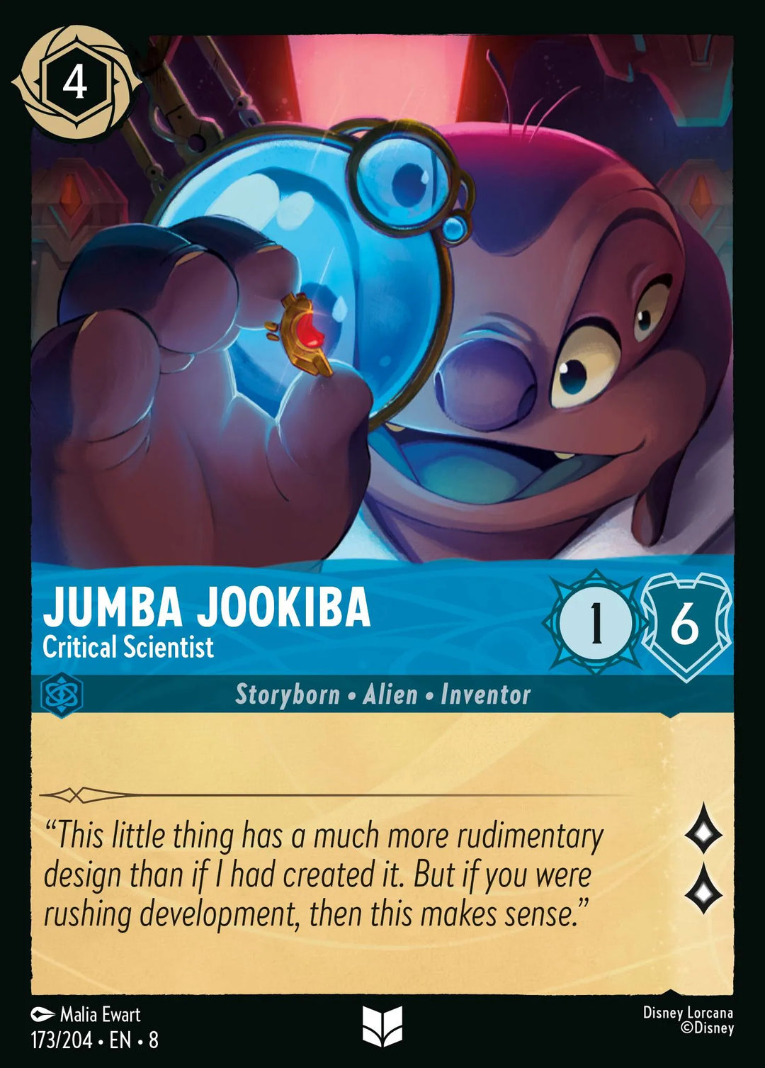8JAF - 173 - Jumba Jookiba - Critical Scientist