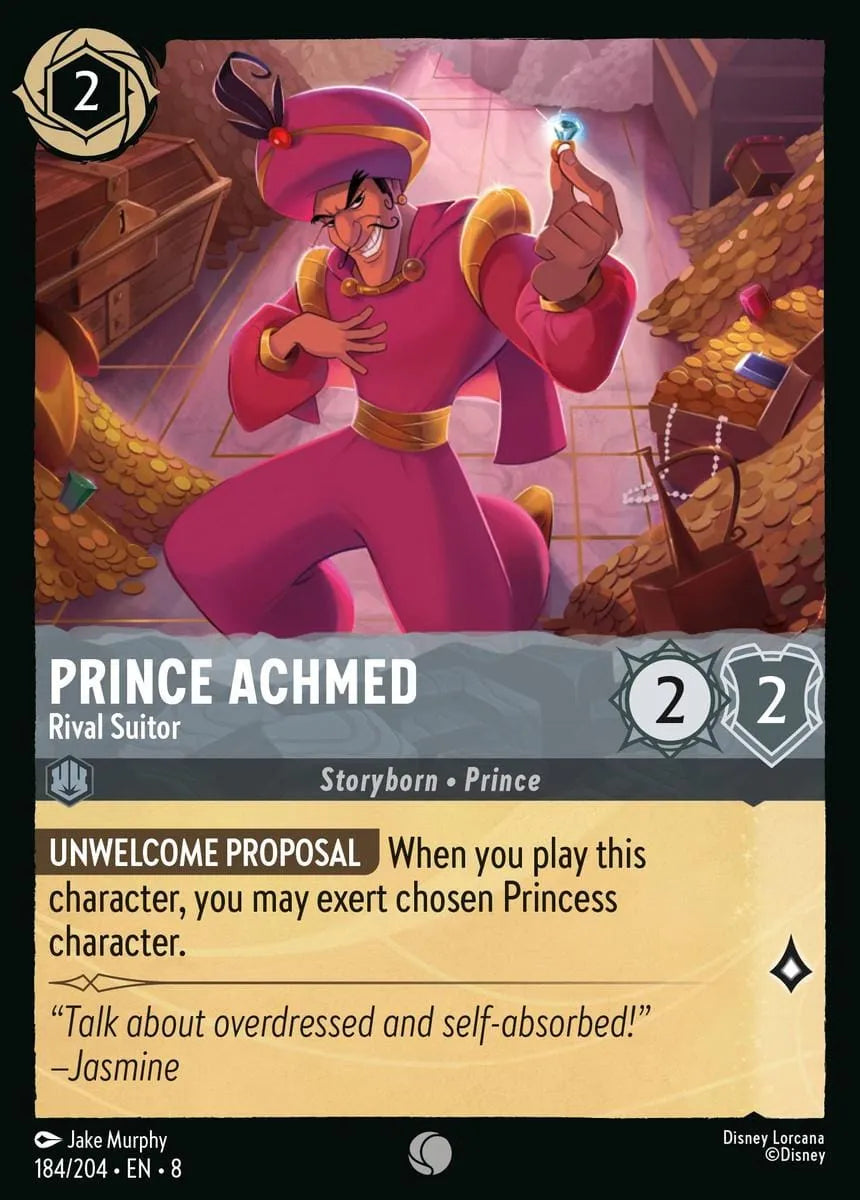 8JAF - 184 - Prince Achmed - Rival Suitor