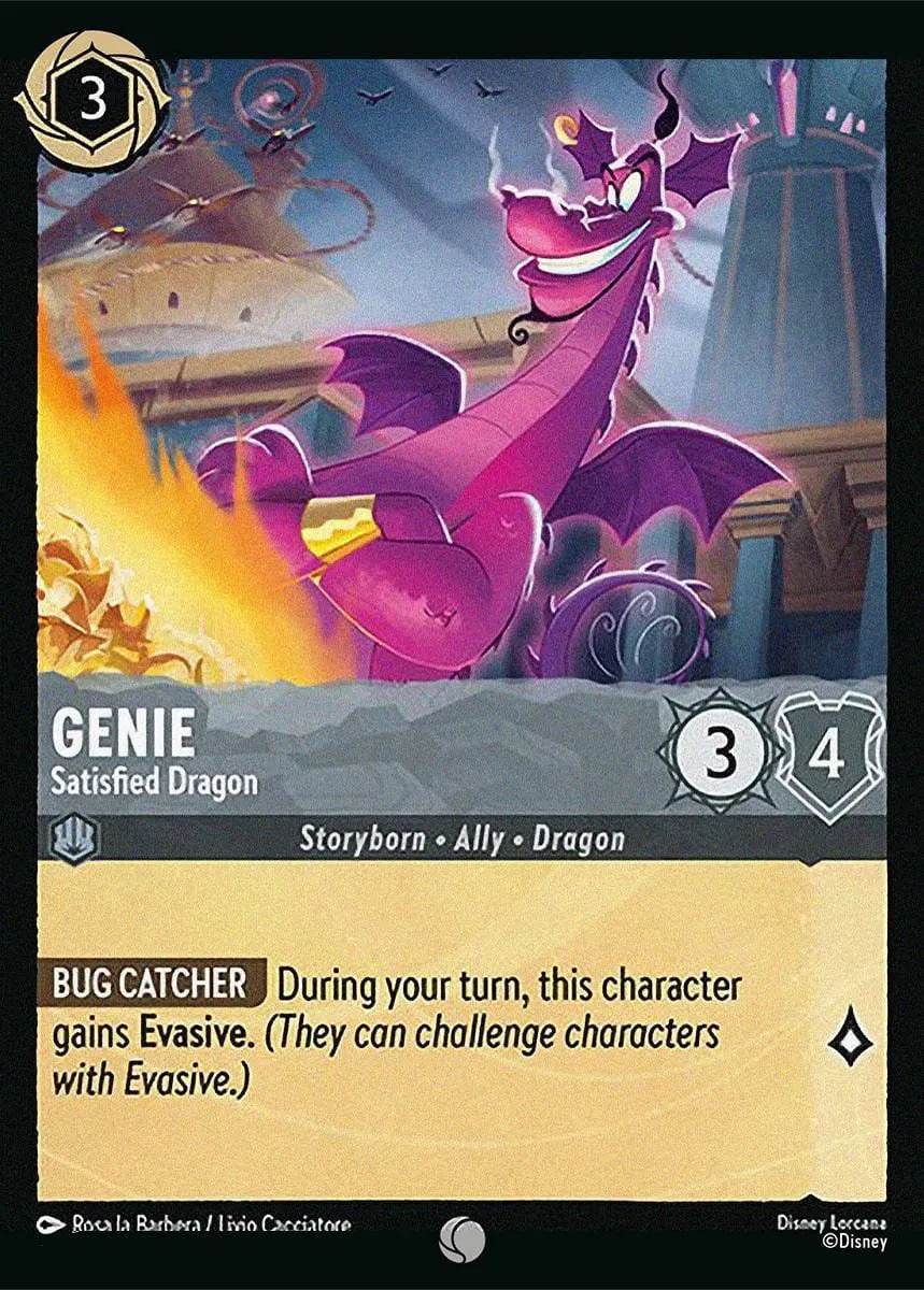 8JAF - 189 - Genie - Satisfied Dragon