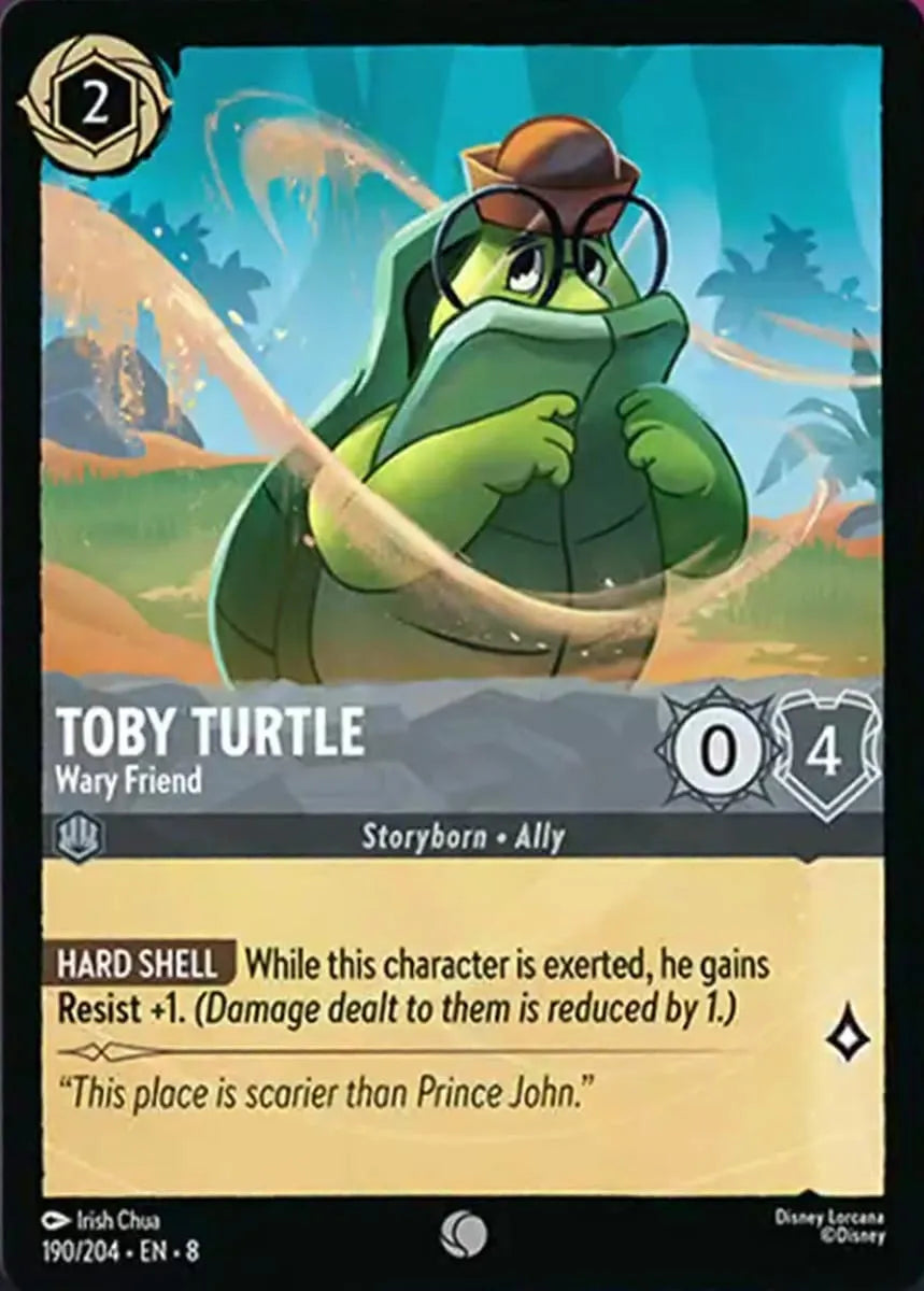 8JAF - 190 - Toby Turtle - Wary Friend