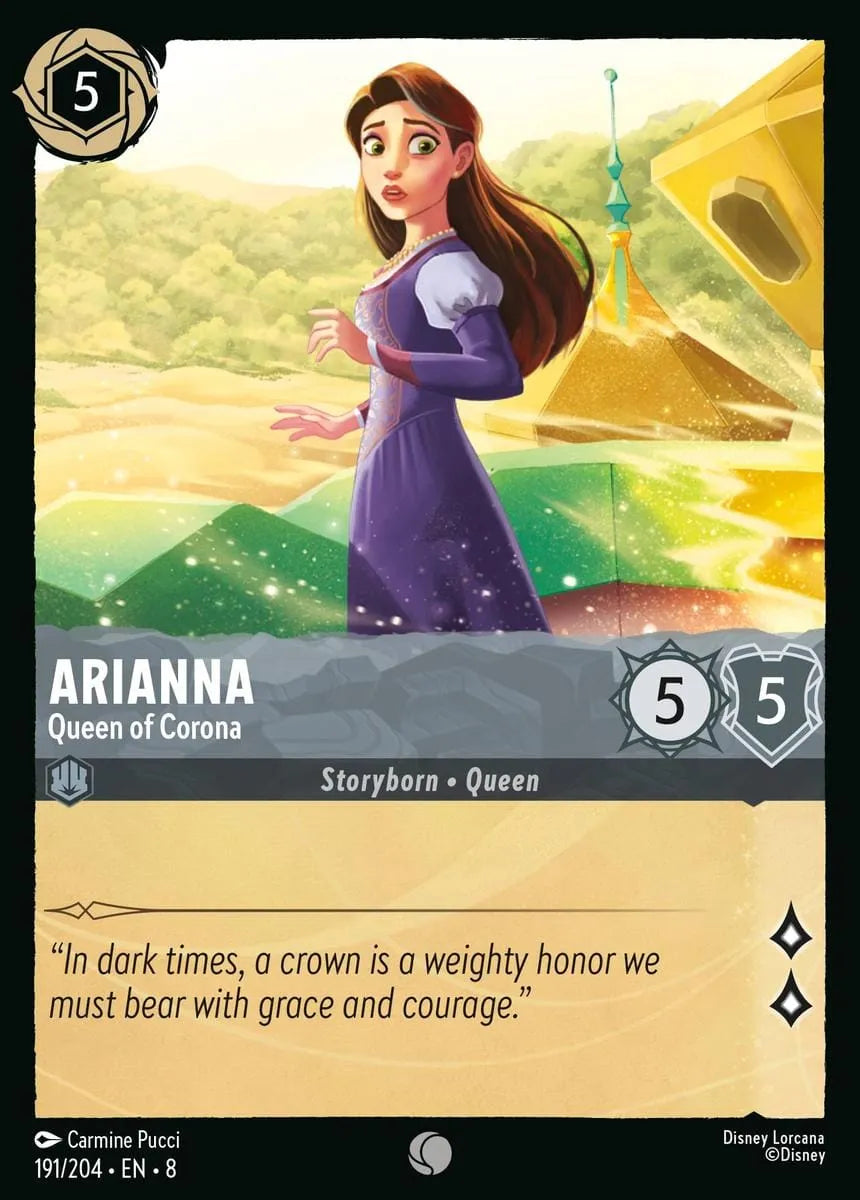 8JAF - 191 - Arianna - Queen of Corona - Foil