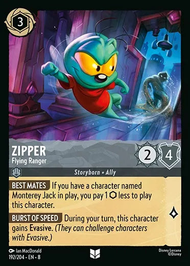 8JAF - 192 - Zipper - Flying Ranger