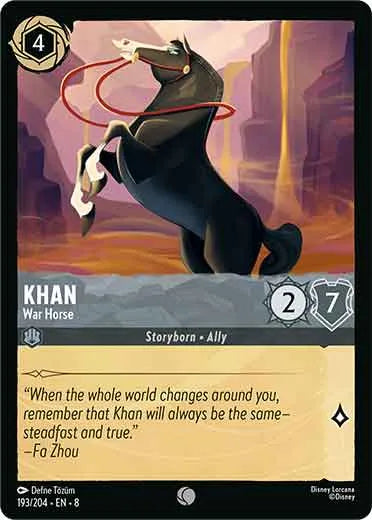 8JAF - 193 - Khan - War Horse