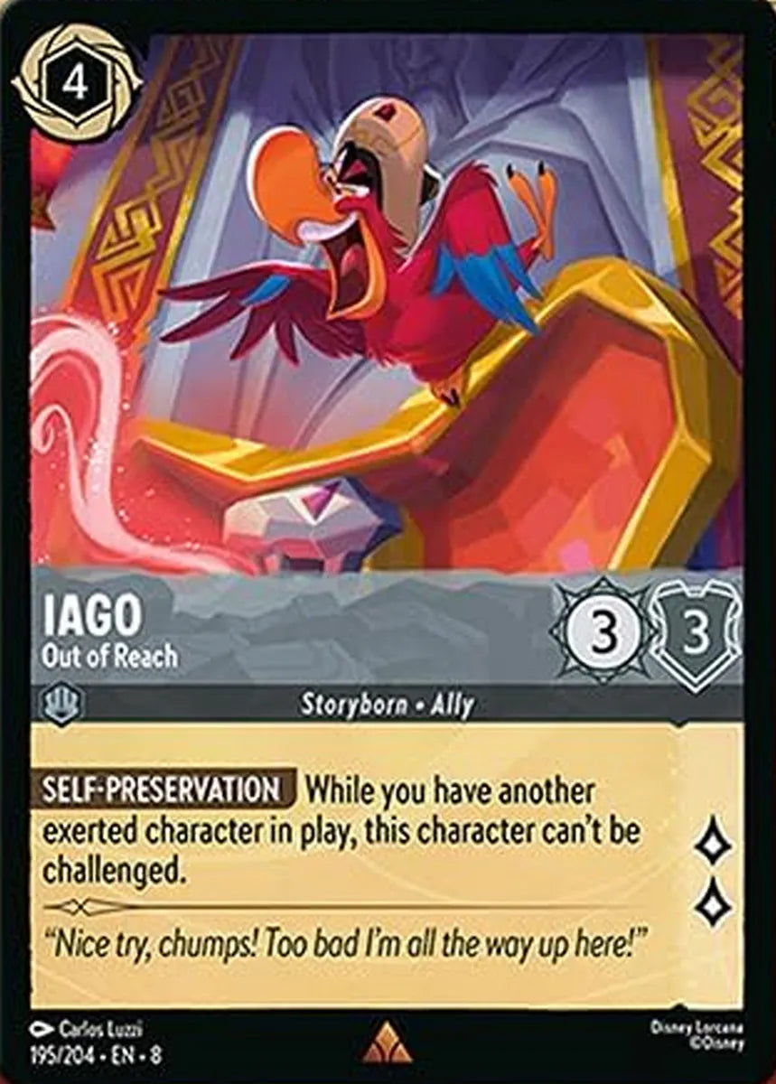 8JAF - 195 - Iago - Out of Reach