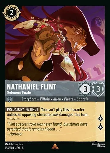 8JAF - 196 - Nathaniel Flint - Notorious Pirate