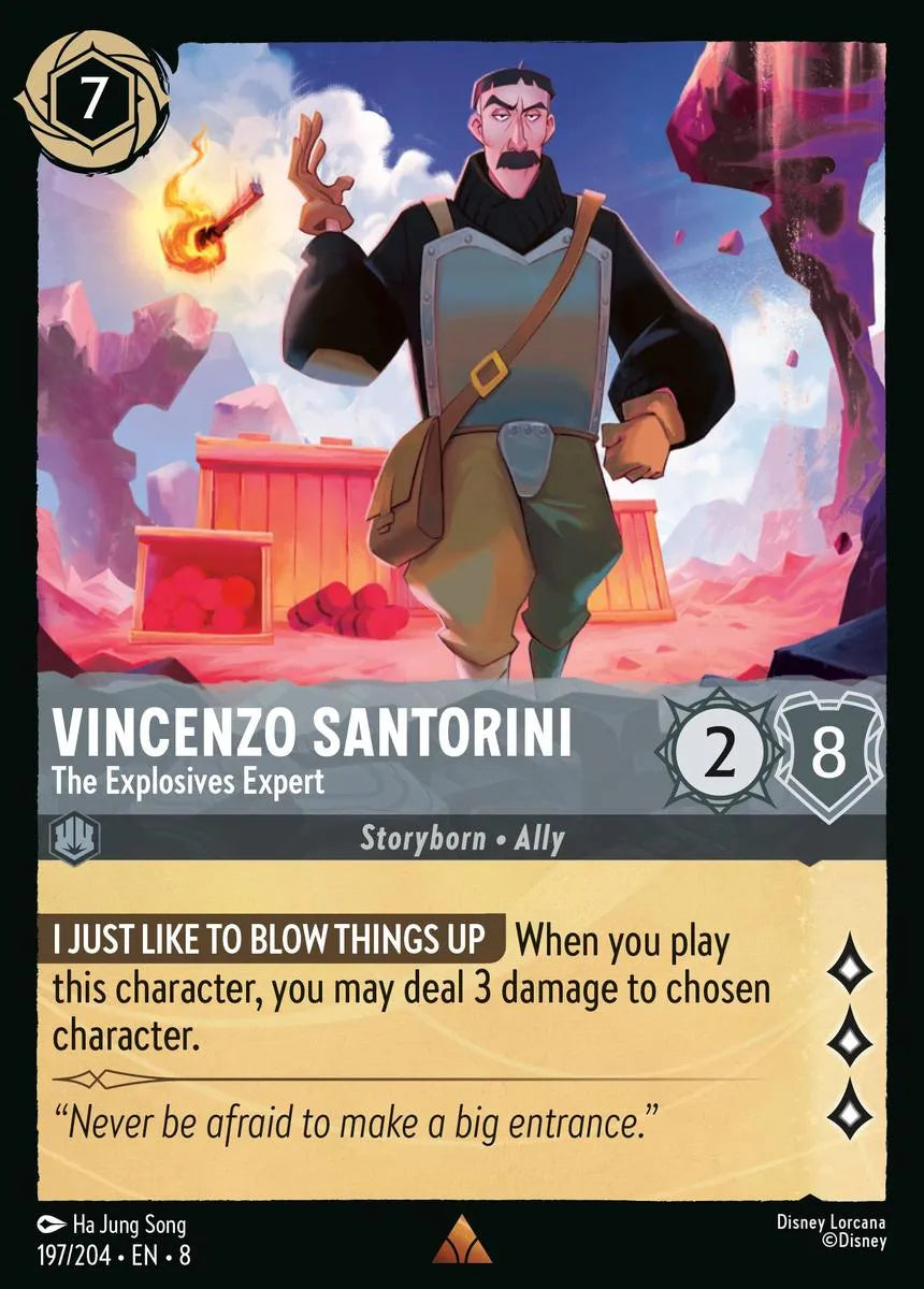8JAF - 197- Vincenzo Santorini - The Explosives Expert