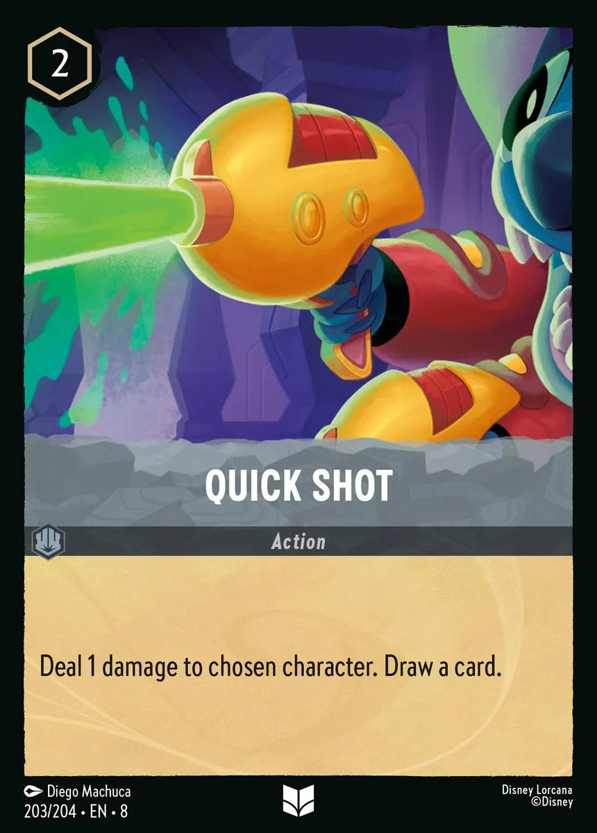 8JAF - 203 - Quick Shot - Foil