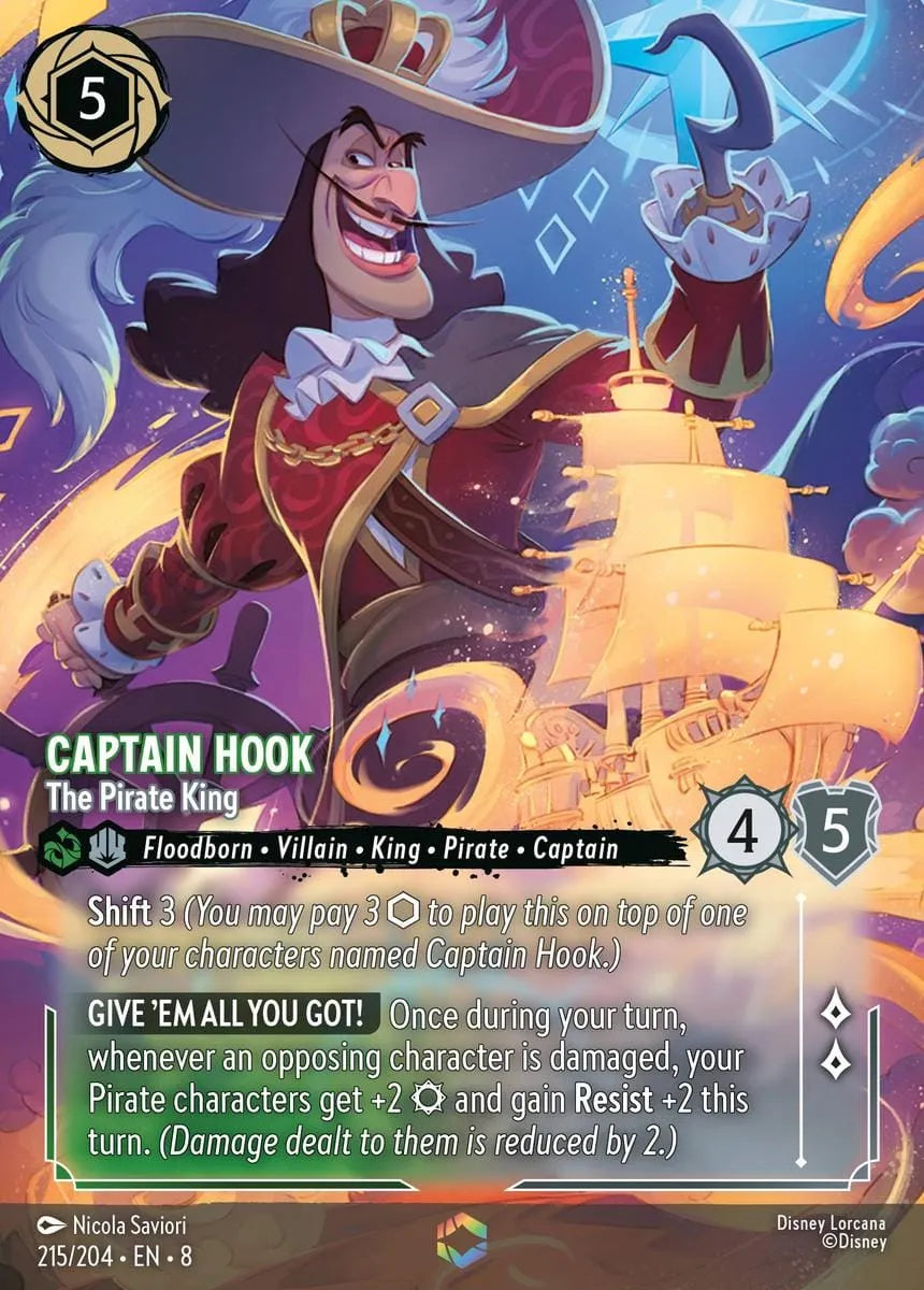8JAF - 215 - Captain Hook - The Pirate King