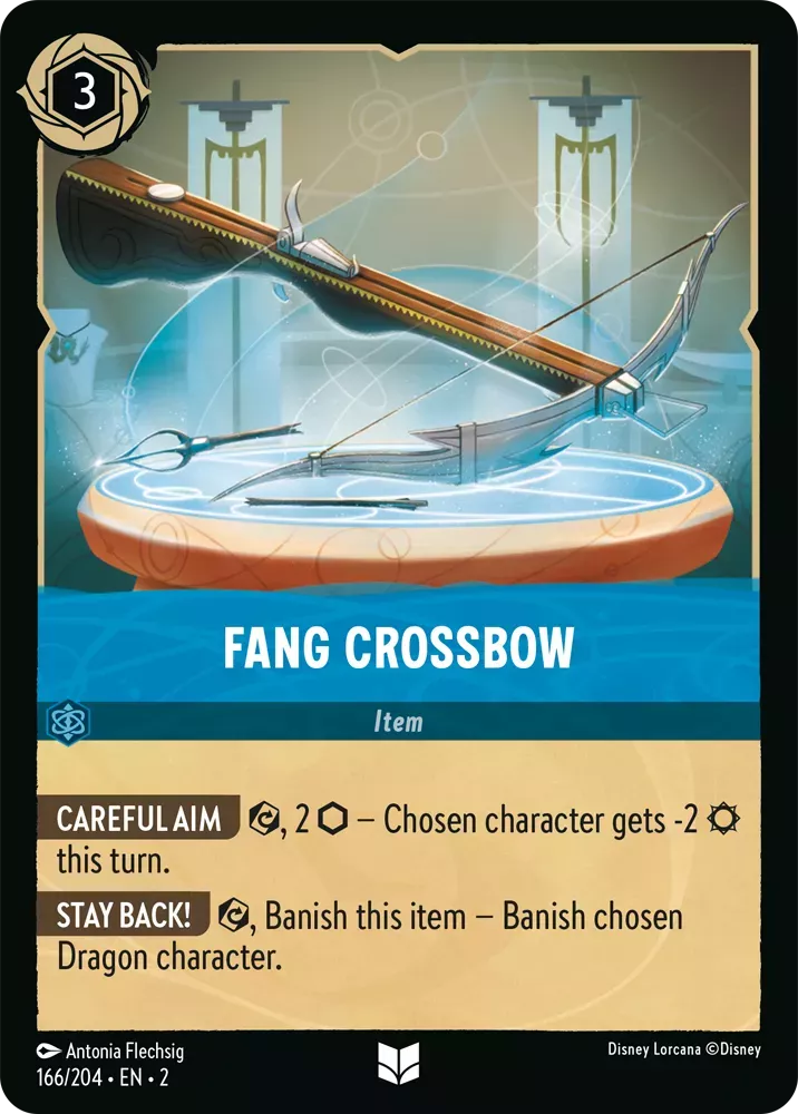 Disney Lorcana - 2ROF - 166 - Fang Crossbow - Singles - Rise of the Floodborn