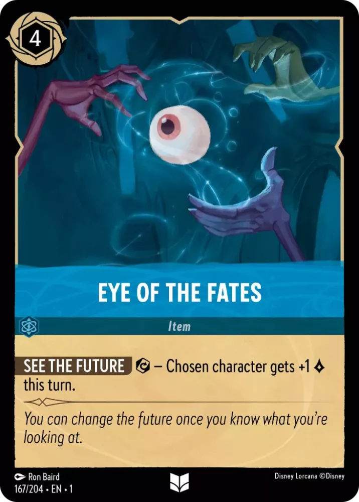 Disney Lorcana - 1TFC - 167 - Eye of the Fates - Singles - The First Chapter