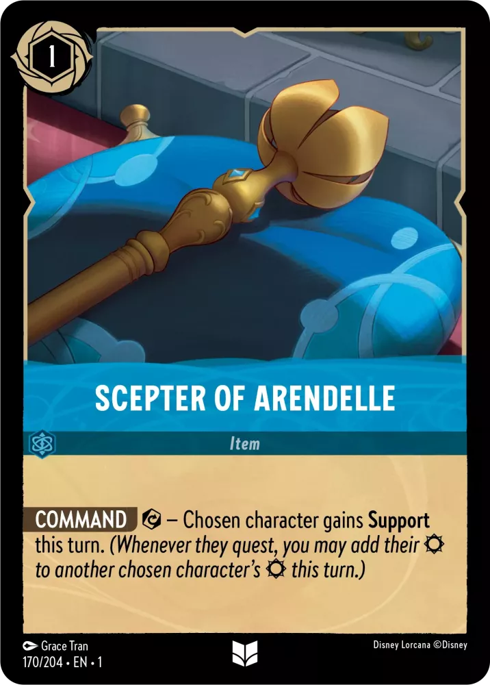Disney Lorcana - 1TFC - 170 - Scepter Of Arendelle - Singles - The First Chapter