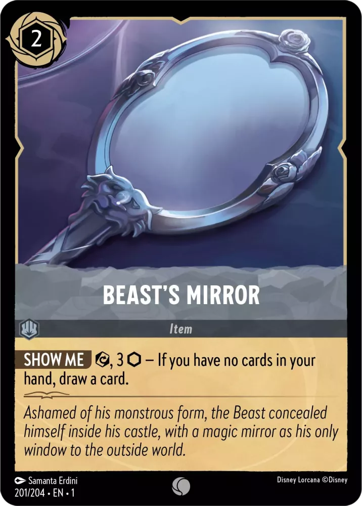 Disney Lorcana - 1TFC - 201 - Beast's Mirror - Singles - The First Chapter
