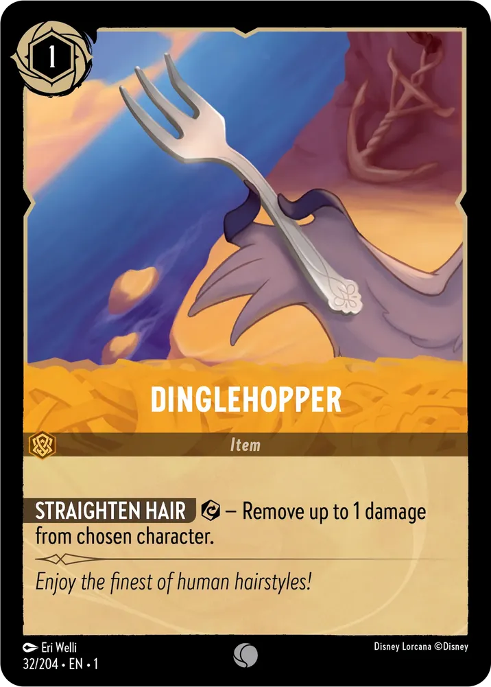 Disney Lorcana - 1TFC - 032 - Dinglehopper - Singles - The First Chapter
