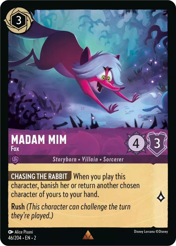 Disney Lorcana - 2ROF - 046 - Madam Mim - Fox - Singles - Rise of the Floodborn