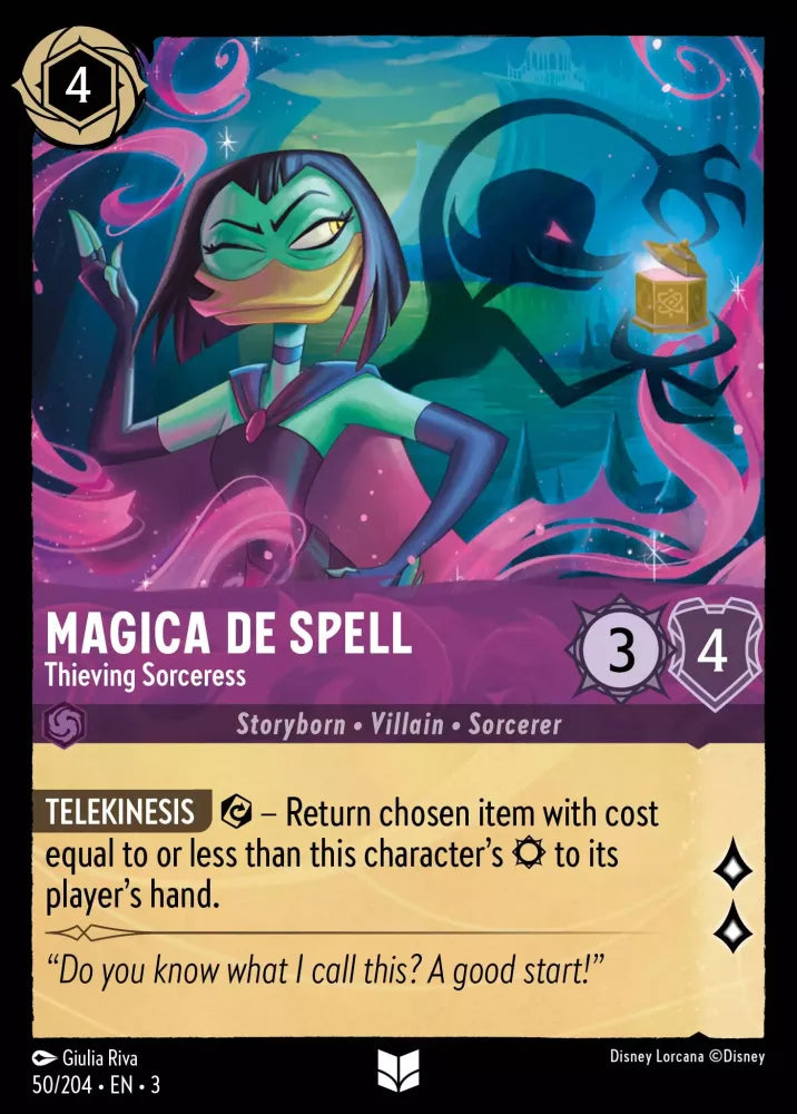 Disney Lorcana - 3INK - 050 - Magica De Spell - Thieving Sorceress - Singles - Into the Inklands