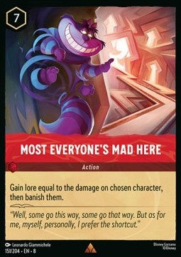 8JAF - 151- Most Everyone's Mad Here