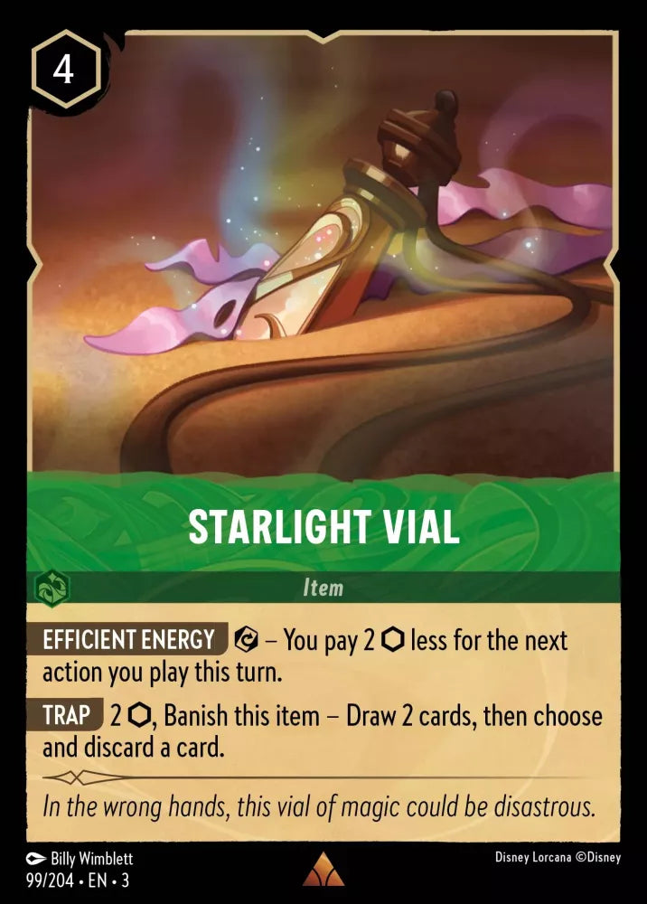 Disney Lorcana - 3INK - 099 - Starlight Vial - Singles - Into the Inklands
