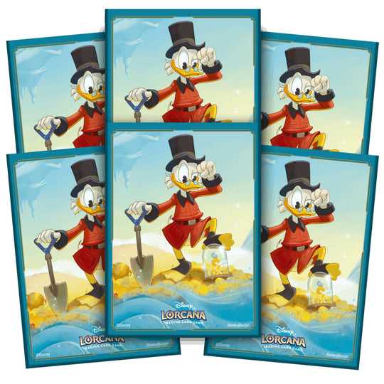 Disney Lorcana - Disney Lorcana - Into the Inklands Dagobert Duck card sleeves - Sleeves - Into the Inklands