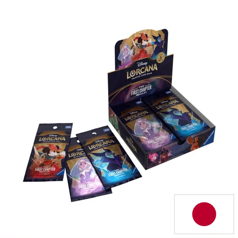 Disney Lorcana The First Chapter Boosterbox Set 1 Japans