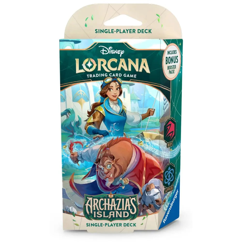 Disney Lorcana Archazia’s Island set 7 - Starter Deck - Belle & Beast