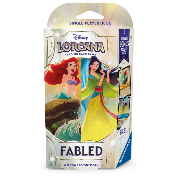 Disney Lorcana Fabled Starter Deck Ariel & Mulan