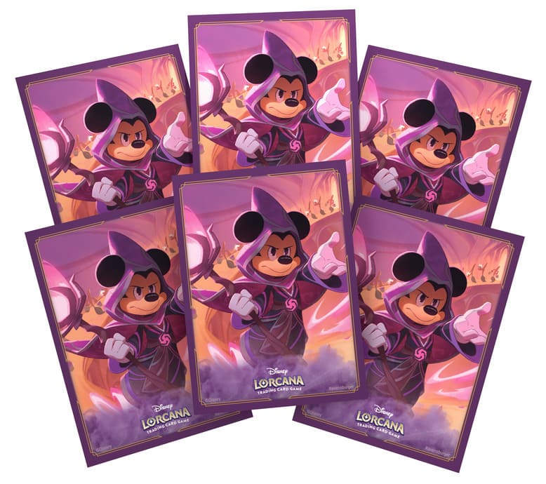 Disney Lorcana Reign of Jafar Mickey Mouse Card sleeves