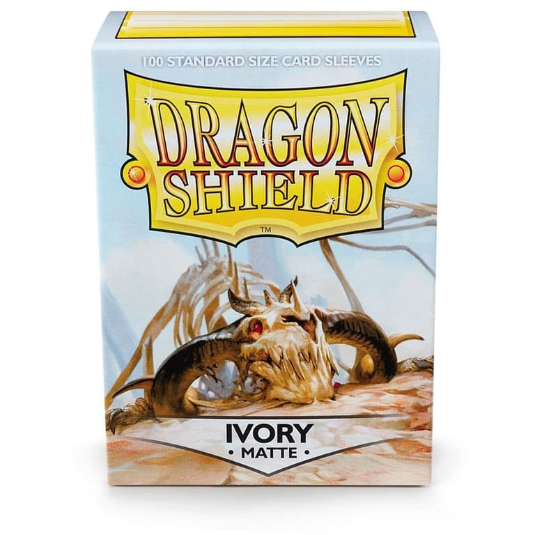 Dragon Shield - Ivory (Beige) Matte sleeves (100 pack)
