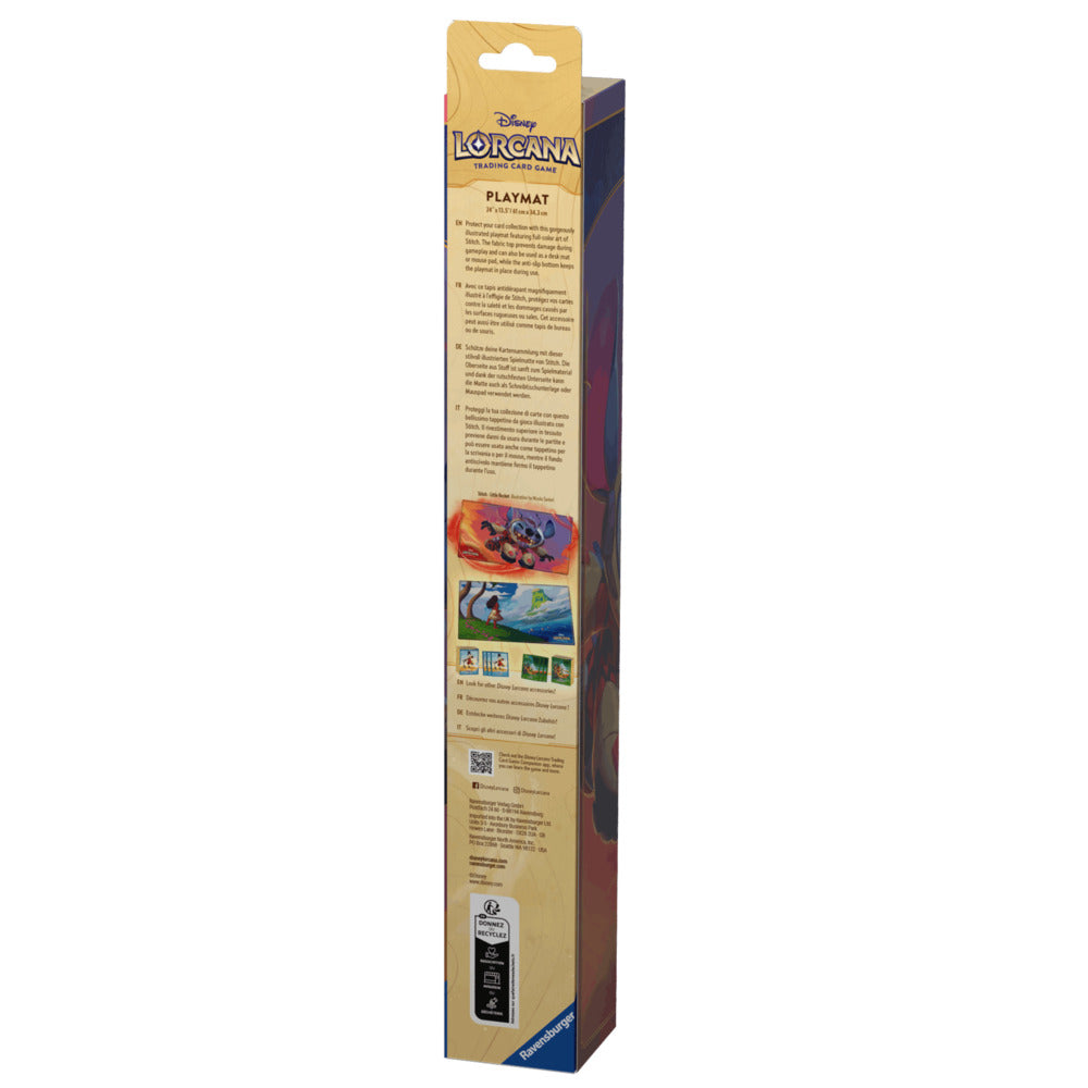 Disney Lorcana - Disney Lorcana - Into the Inklands Speelmat Stitch - Playmats - Into the Inklands