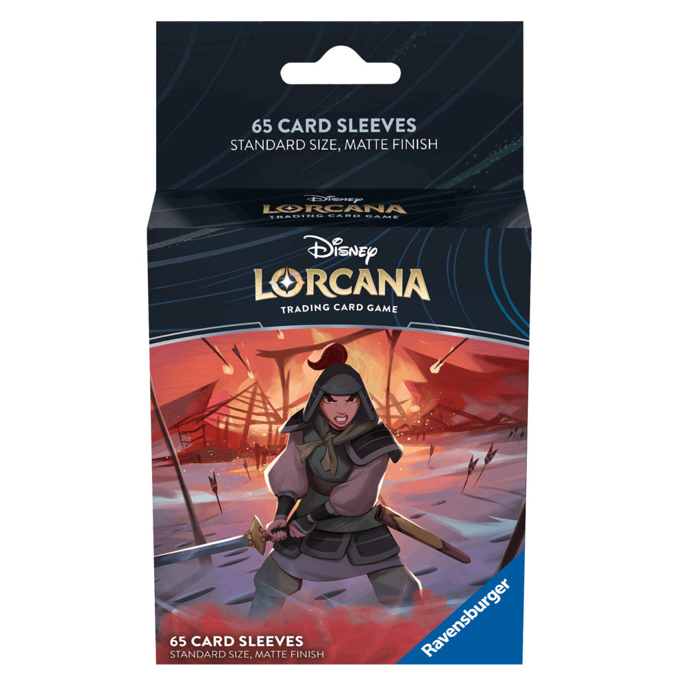 Disney Lorcana - Disney Lorcana - Rise of the Floodborn Mulan card sleeves - Sleeves - Rise of the Floodborn