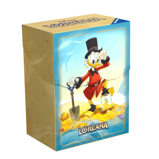 Disney Lorcana - Disney Lorcana - Into the Inklands Dagobert Duck deckbox - Deck Boxes - Into the Inklands