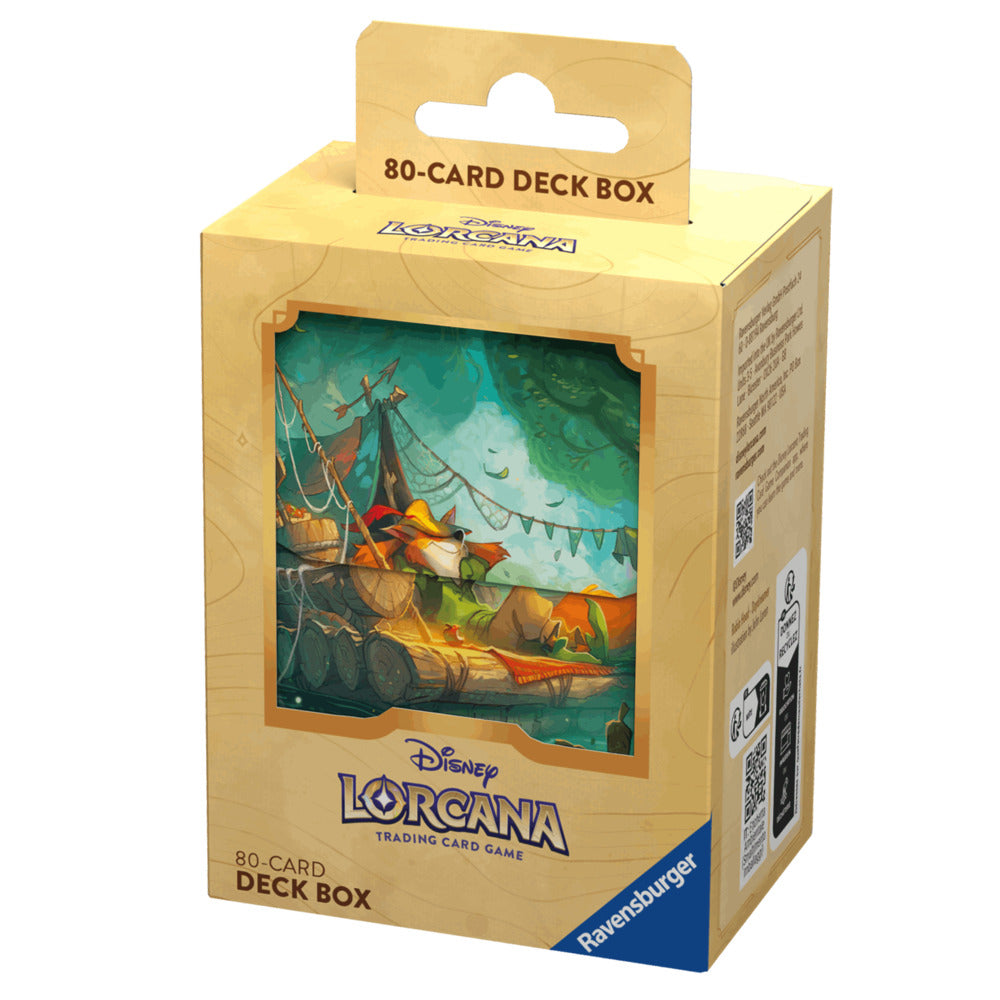 Disney Lorcana - Disney Lorcana - Into The Inklands Robin Hood deckbox - Deck Boxes - Into the Inklands