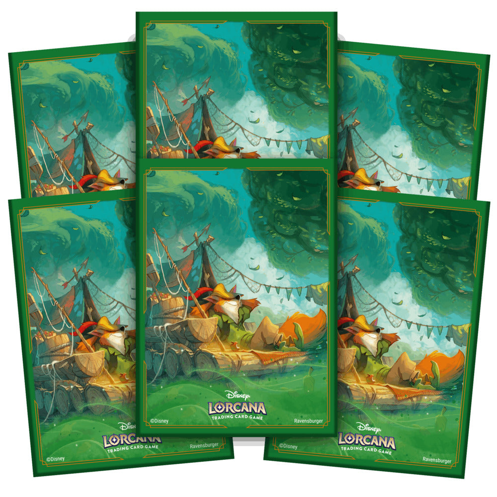Disney Lorcana - Disney Lorcana - Into the Inklands Robin hood card sleeves - Sleeves - Into the Inklands