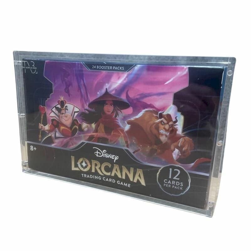 Premium Disney Lorcana Boosterbox acryl case