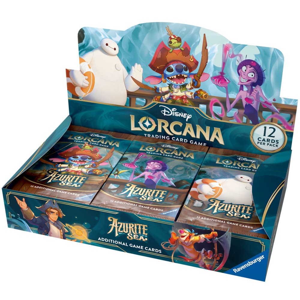 Disney Lorcana Azurite Sea - Booster Box Set 6