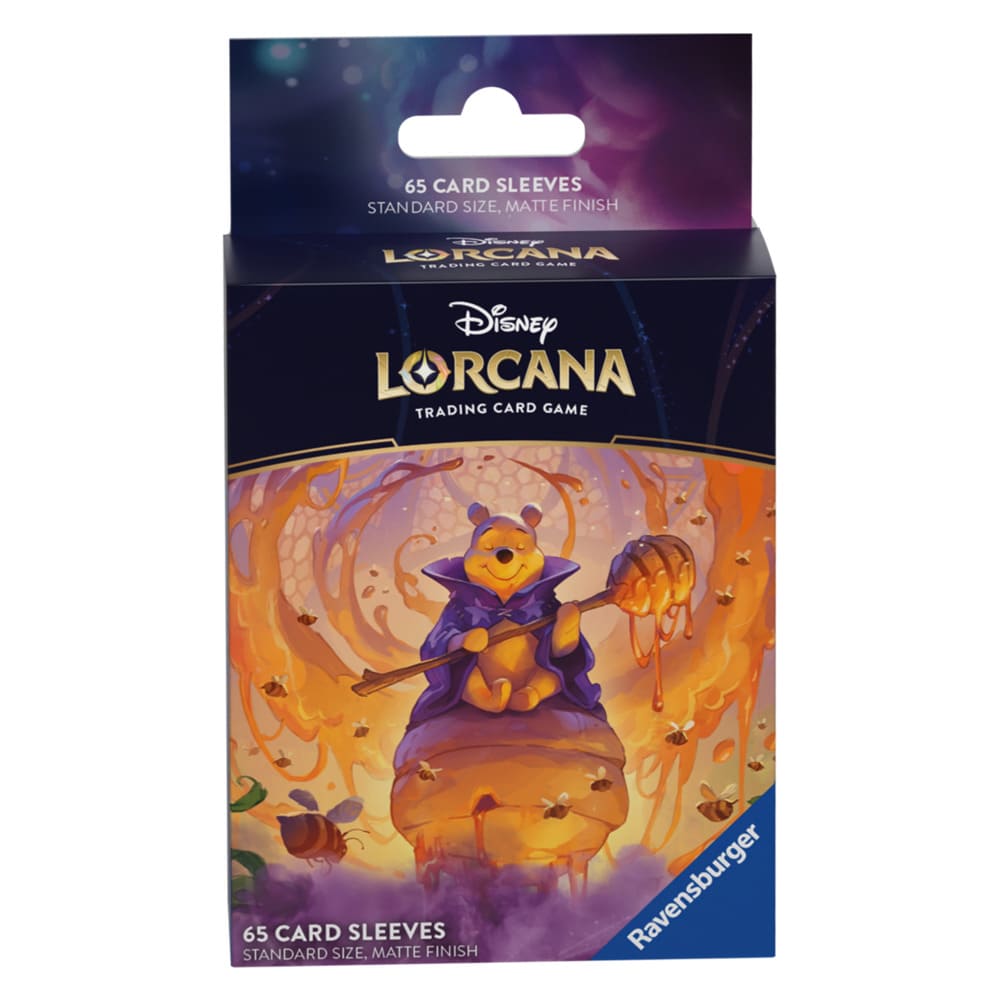 Disney Lorcana Azurite Sea - Winnie de poeh, Honey Wizard Card Sleeves