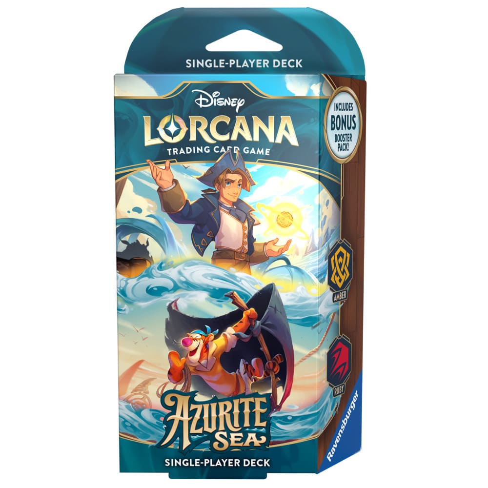 Disney Lorcana Azurite Sea - Starter Deck - Amber & Ruby