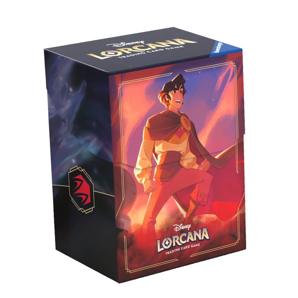 Disney Lorcana Shimmering Skies Aladdin deckbox