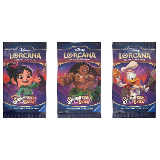 Disney Lorcana - Disney Lorcana Shimmering Skies Booster - Boosters - Shimmering Skies