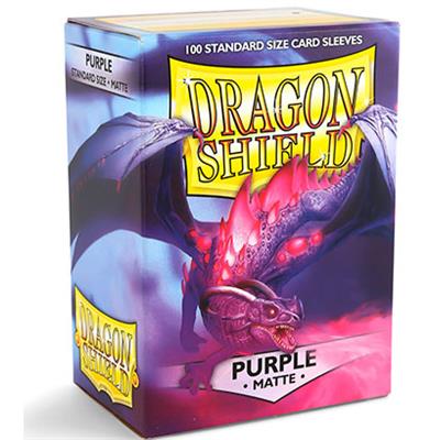 Dragon Shield - Purple (Paars) Matte sleeves (100 pack)